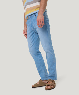PIONEER Rando Five Pocket - Sky Wash Harbor - 16801 6521.6842