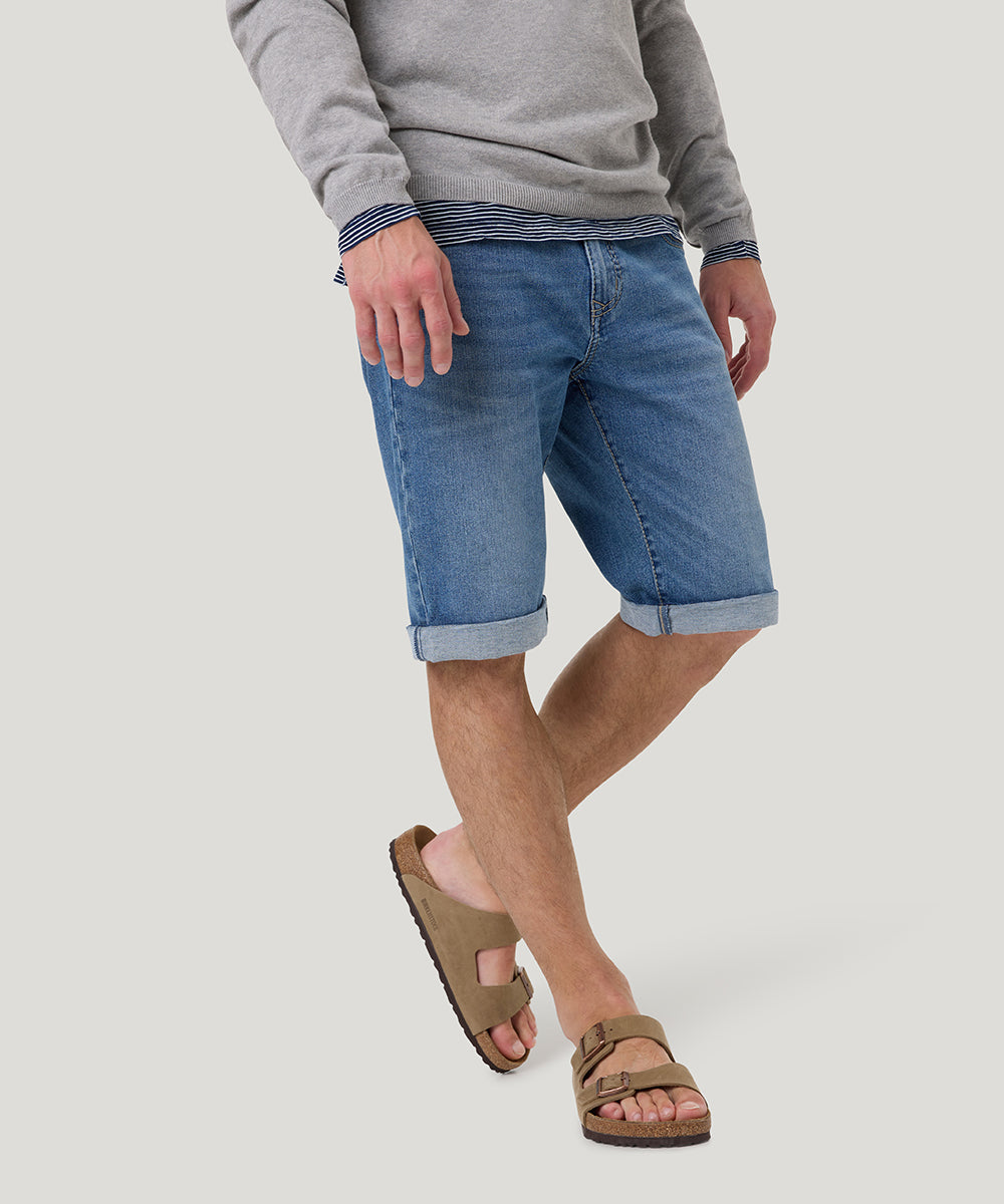 PIONEER Rouven Bermuda Shorts - Coastal Denim Blue - 13741 6752.6846 von Pioneer