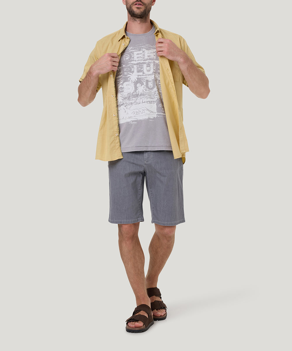 PIONEER Finn Shorts - Foggy Denim Stone - 13031 7523.9831 von Pioneer