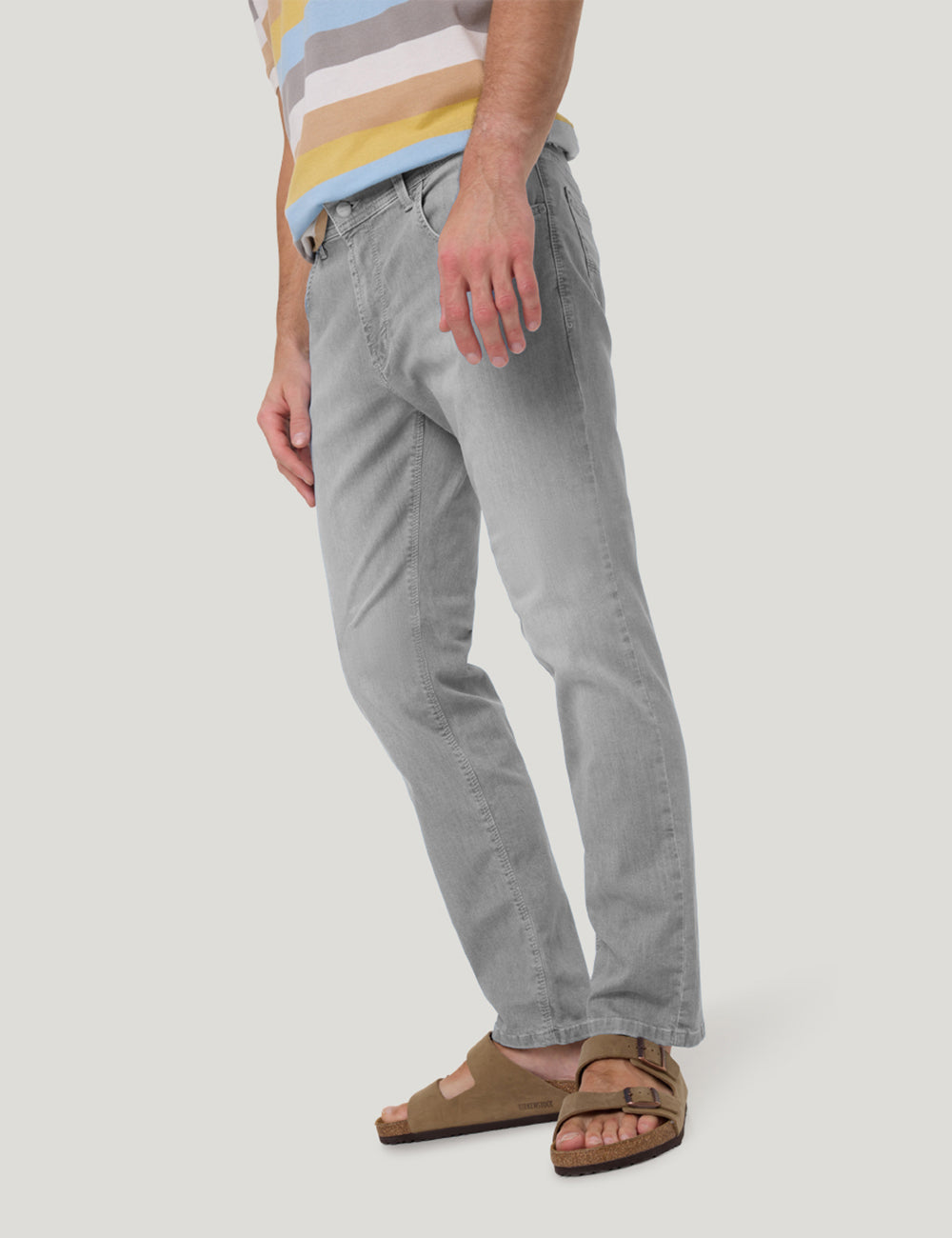 PIONEER RANDO Straight Jeans - Foggy Granite Grey - 16801 6521.9841 von Pioneer