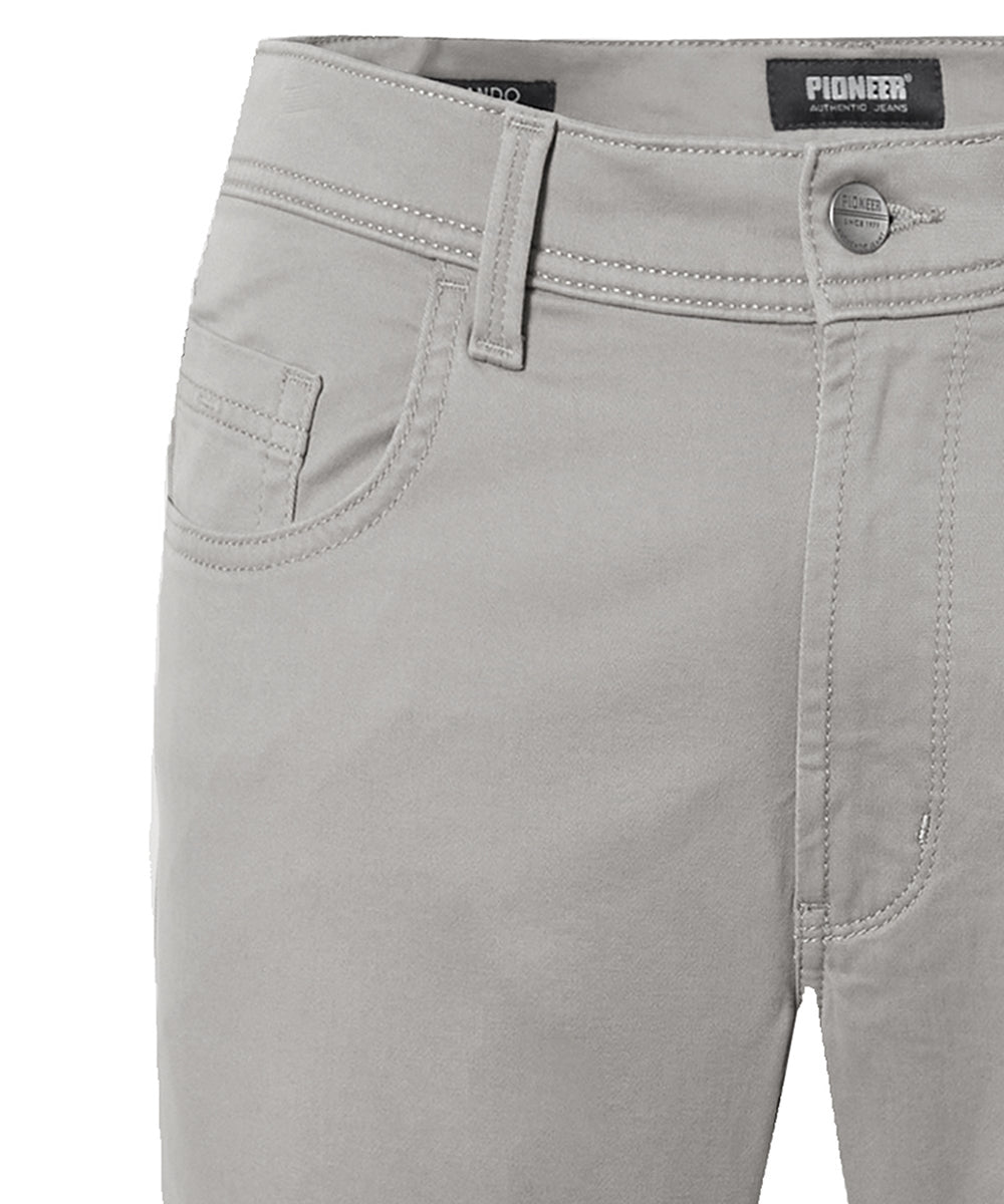 PIONEER Rando Stoffhose - Pearl Grey Mist - 16801 5528.1101 von Pioneer