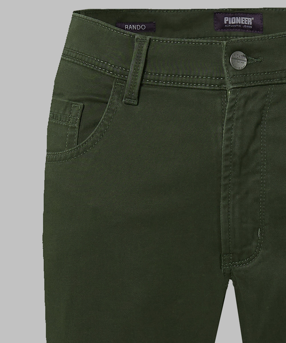 PIONEER Rando Five Pocket - Dark Forest Green - 16801 5528.5300 von Pioneer