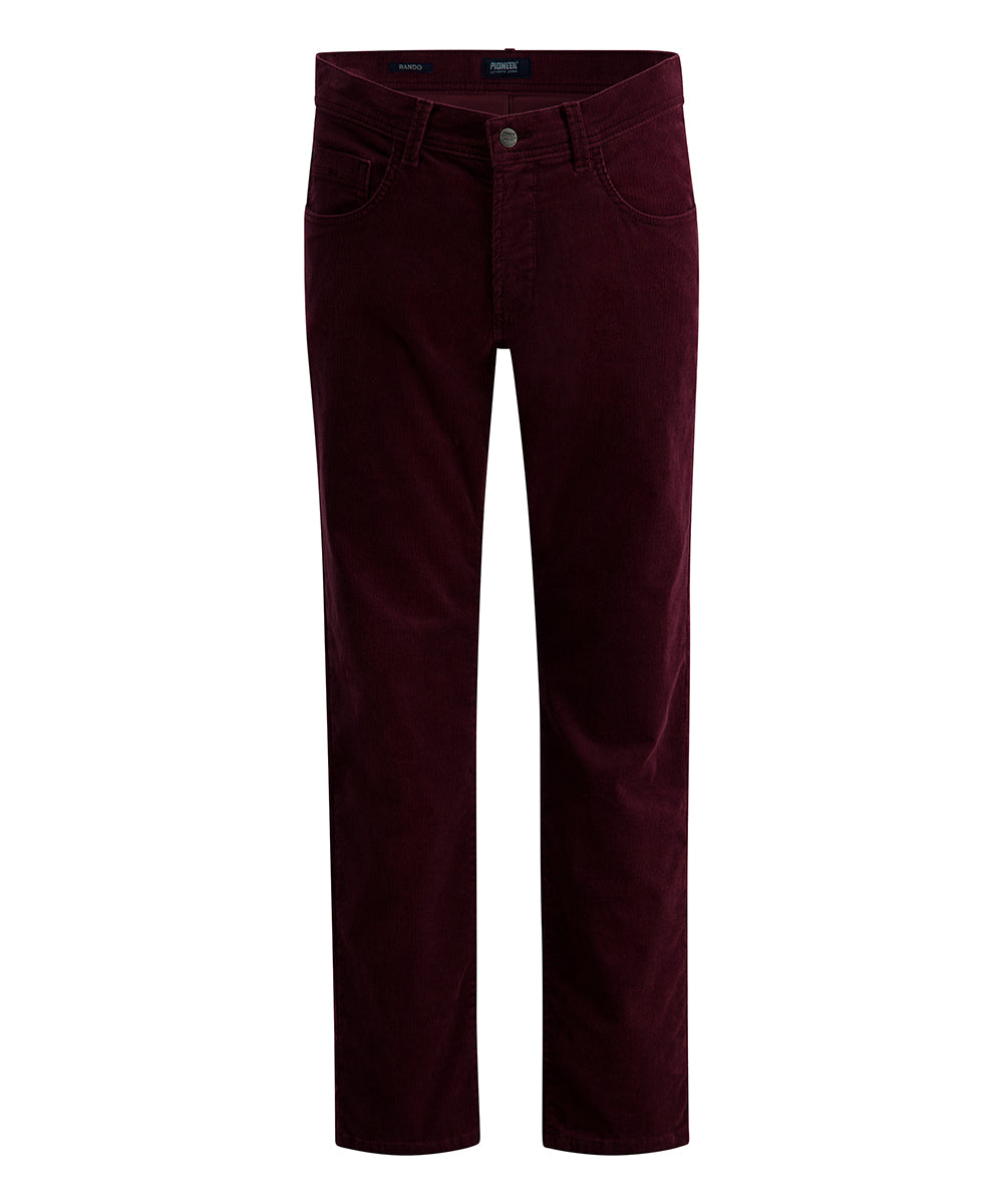 PIONEER RANDO Cordhose - Burgundy Eclipse - 16801 3228.4201