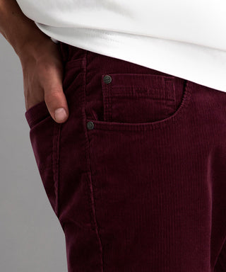 PIONEER RANDO Cordhose - Burgundy Eclipse - 16801 3228.4201