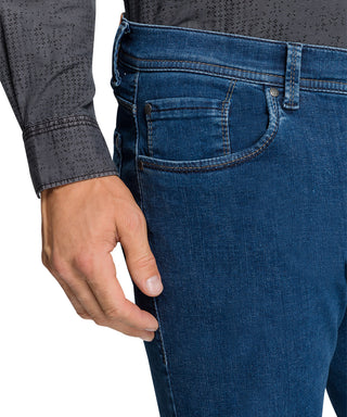 PIONEER THOMAS MEGAFLEX Five Pocket - Deep Denim Blue - 16010 6588.6821