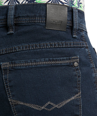 PIONEER PETER Five-Pocket - Midnight Stonewash Indigo - 16000 6233.6811