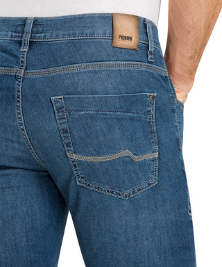 PIONEER ERIC Five Pocket - Ocean Denim Fade - 16161 6648.6832