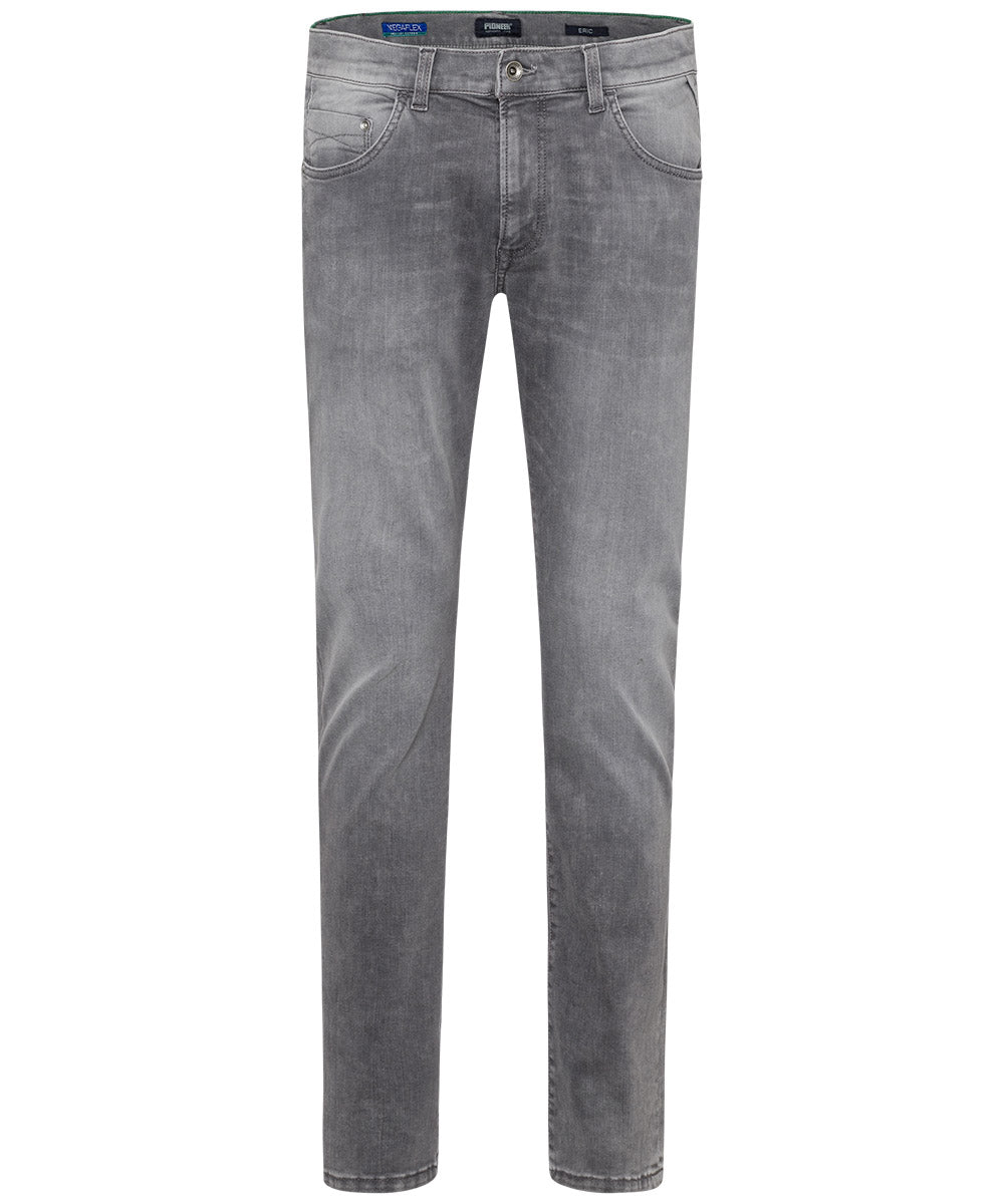 PIONEER ERIC Slim Jeans - Stormwashed Steel - 16161 6713.9844 von Pioneer