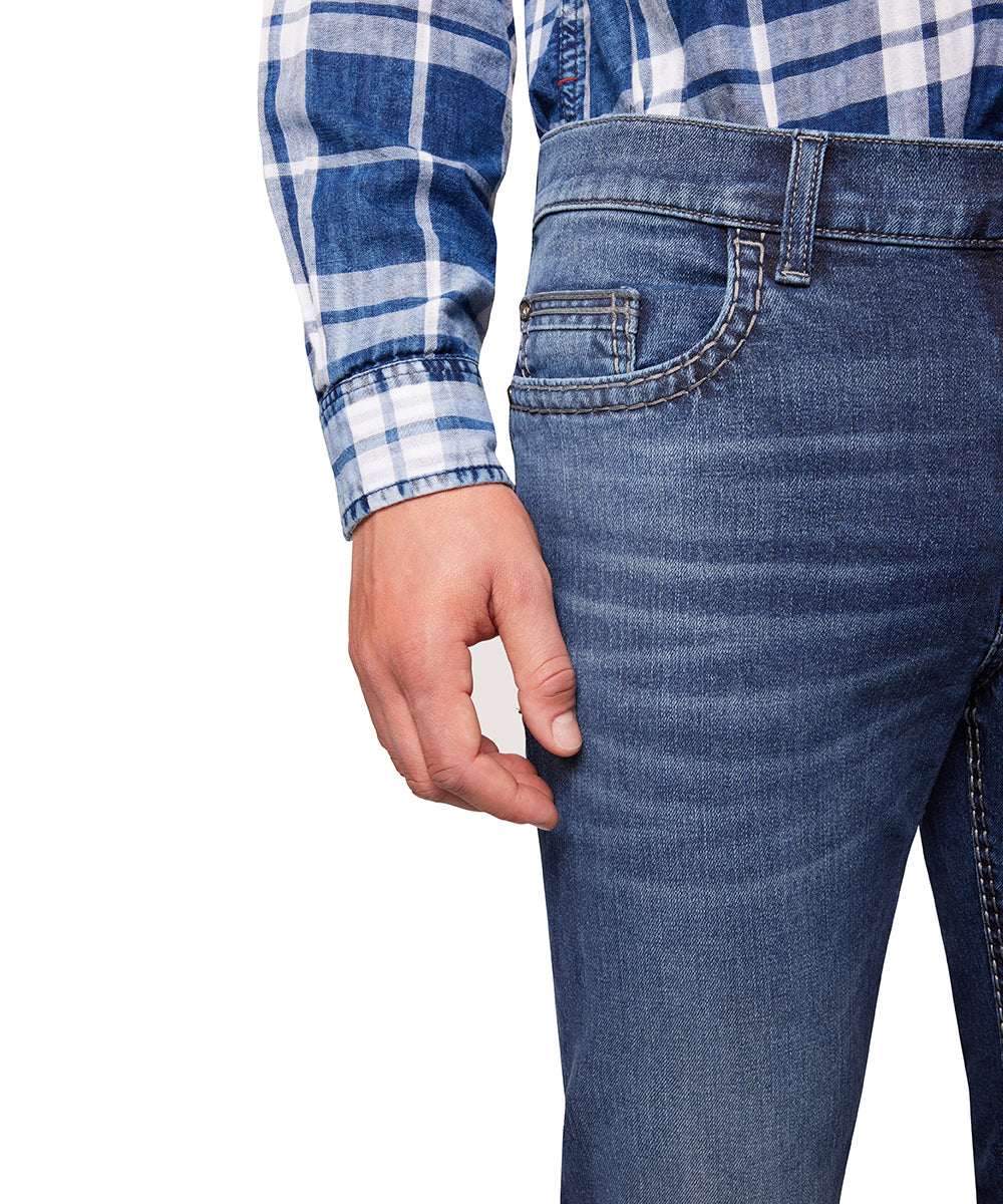 PIONEER Rando Five Pocket - Midway Indigo Wash - 16541 6752.6825 von Pioneer