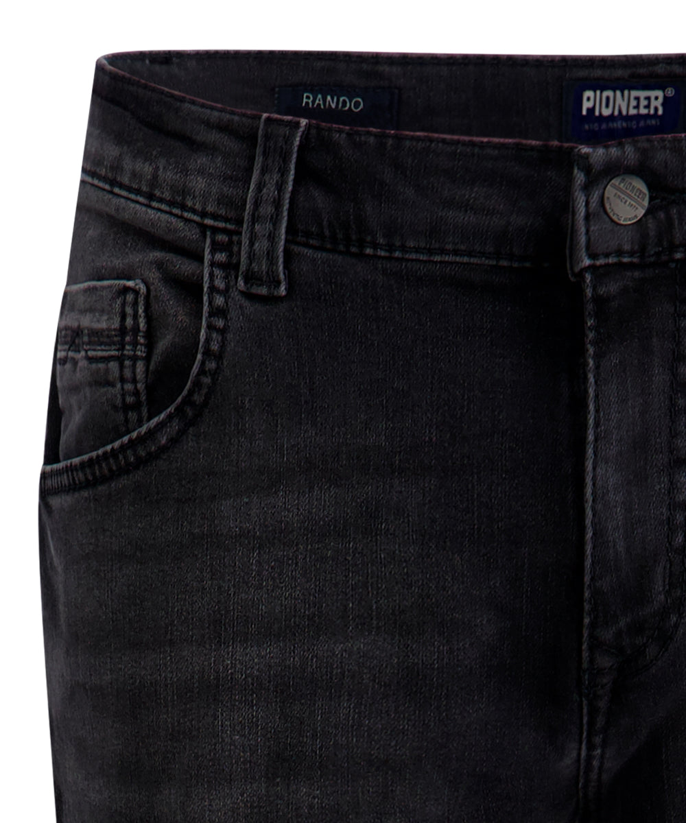 PIONEER Rando Five-Pocket Jeans - Charcoal Stonewash - 16741 6818.9869 von Pioneer