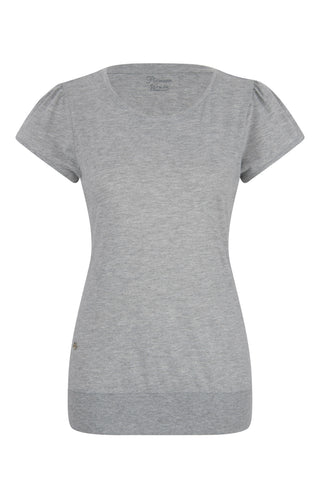 PIONEER Jersey Mele Kurzarm T-Shirt - Misty Stone Grey - 1301 301.9010