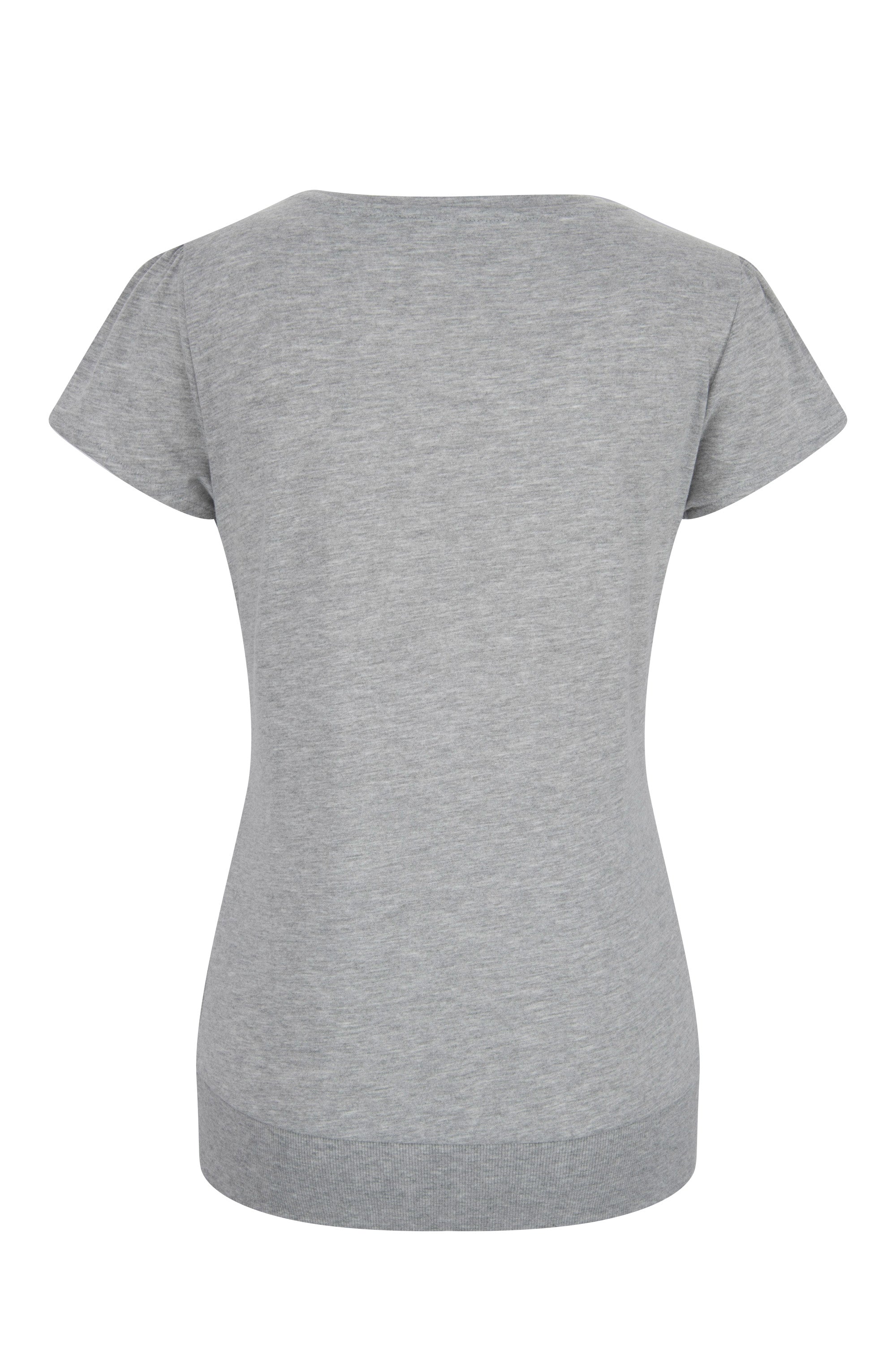 PIONEER Jersey Mele Kurzarm T-Shirt - Misty Stone Grey - 1301 301.9010