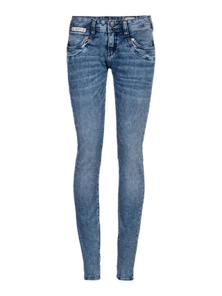 GORGEOUS PIPER SLIM Denim Bio Cachemire Vert d'eau 5650-OD902-900