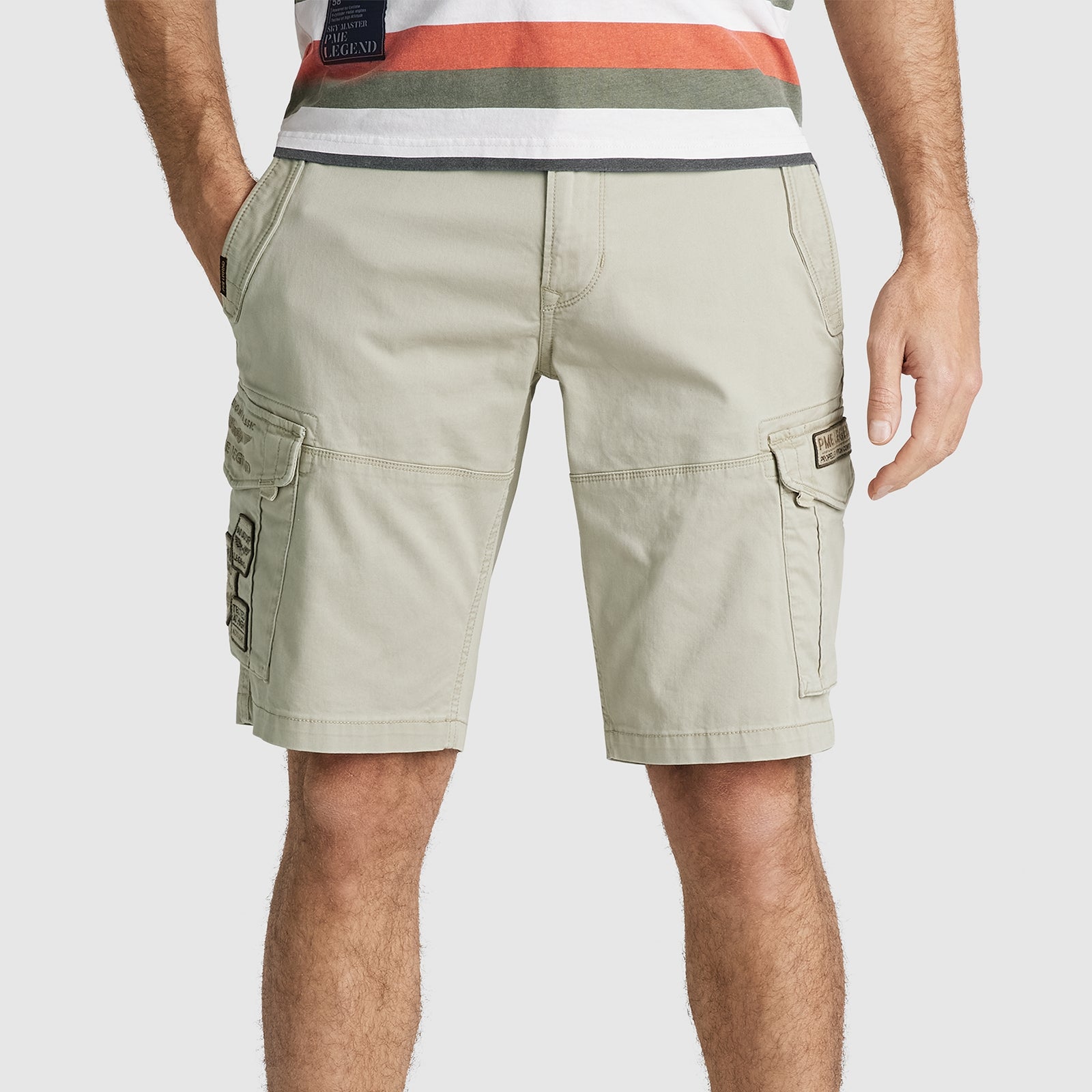 PME LEGEND Airlifter Cargo Shorts - Sage Drift Green - PSH2203650-6391