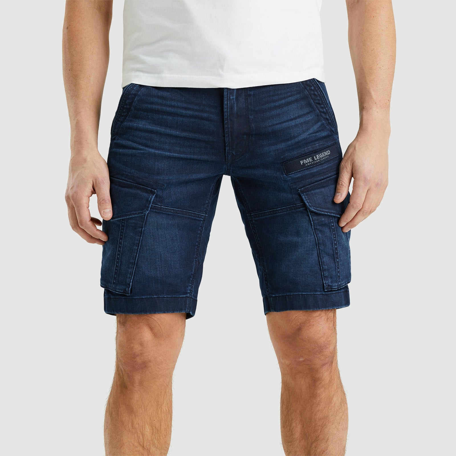 PME LEGEND Nordrop Cargo Shorts - Deep Harbor Blue - PSH2403770-DNB