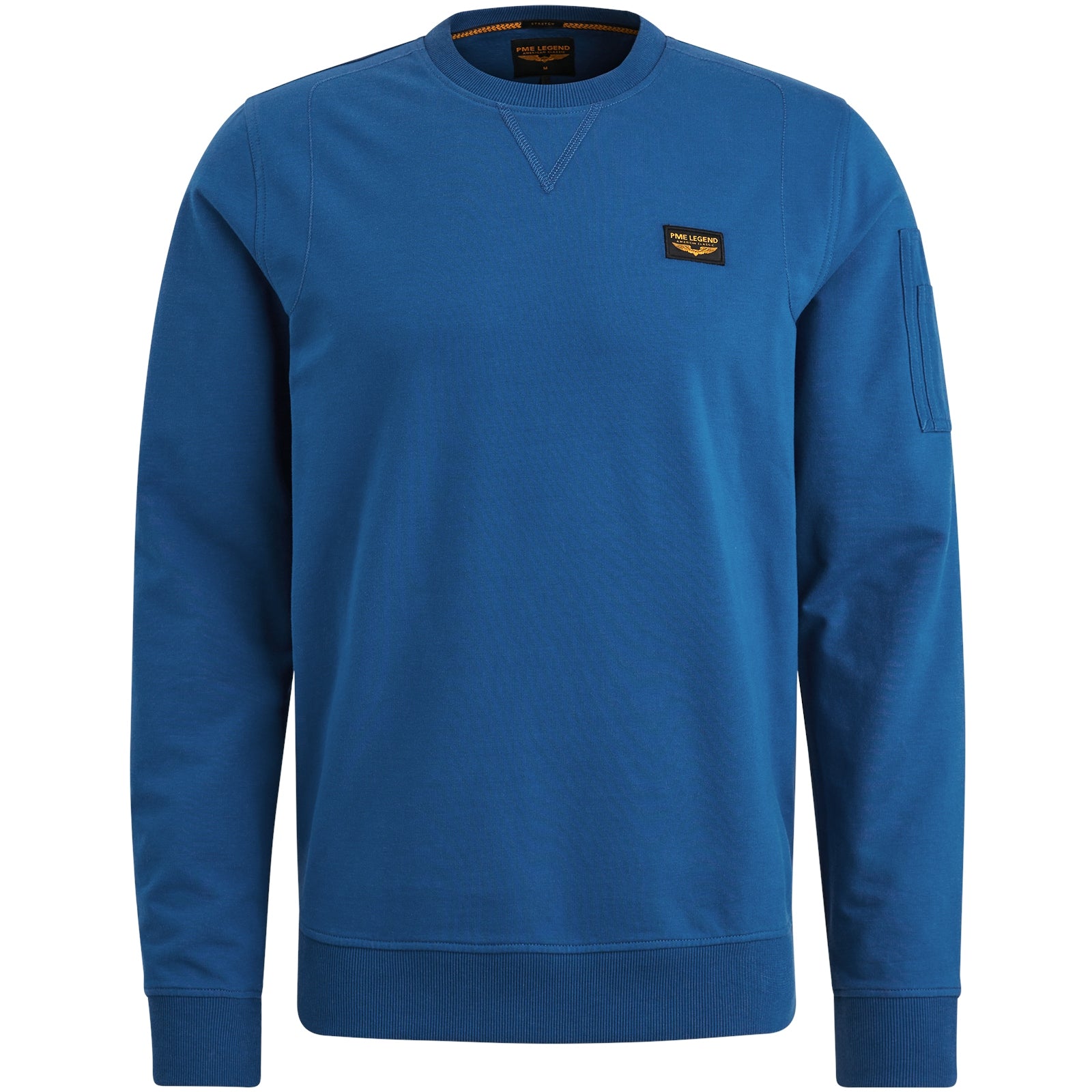 PME LEGEND Pullover/Longsleeve Regular Fit - Cobalt Horizon Blue - PLS2409499-5091