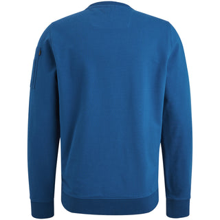 PME LEGEND Pullover/Longsleeve Regular Fit - Cobalt Horizon Blue - PLS2409499-5091
