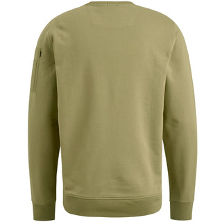 PME LEGEND PLS2409499-6399 Pullover/Longsleeve - Olive Mist Olive - PLS2409499-6399