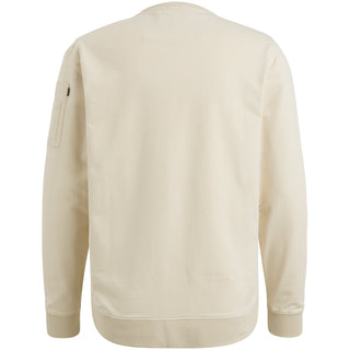 PME LEGEND PLS2409499-7013 Pullover/Longsleeve - Pale Linen Beige - PLS2409499-7013