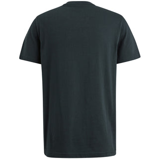 PME LEGEND Kurzarm Shirt Rundhals jersey - Deep Spruce Blue - PTSS2503565-5281