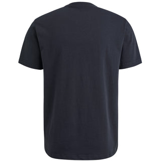 PME LEGEND Kurzarm Shirt Rundhals jersey digital print - Midnight Harbor Navy - PTSS2503570-5281