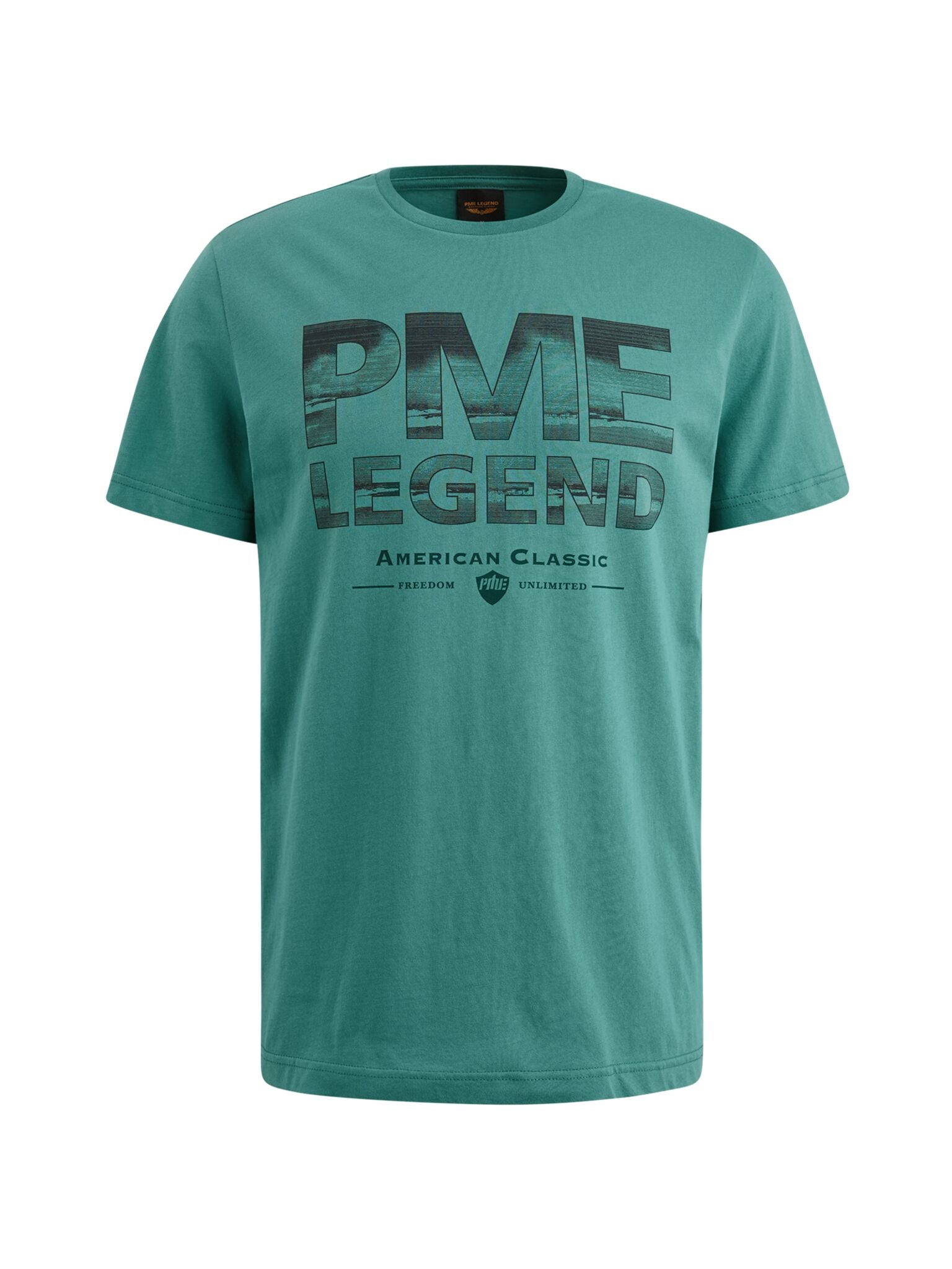 PME LEGEND Single Jersey T-Shirt - Teal Horizon Green - PTSS2503562-6072