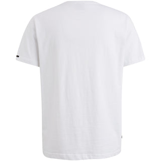 PME LEGEND Kurzarm Shirt Rundhals jersey - Arctic Porcelain White - PTSS2503570-7003