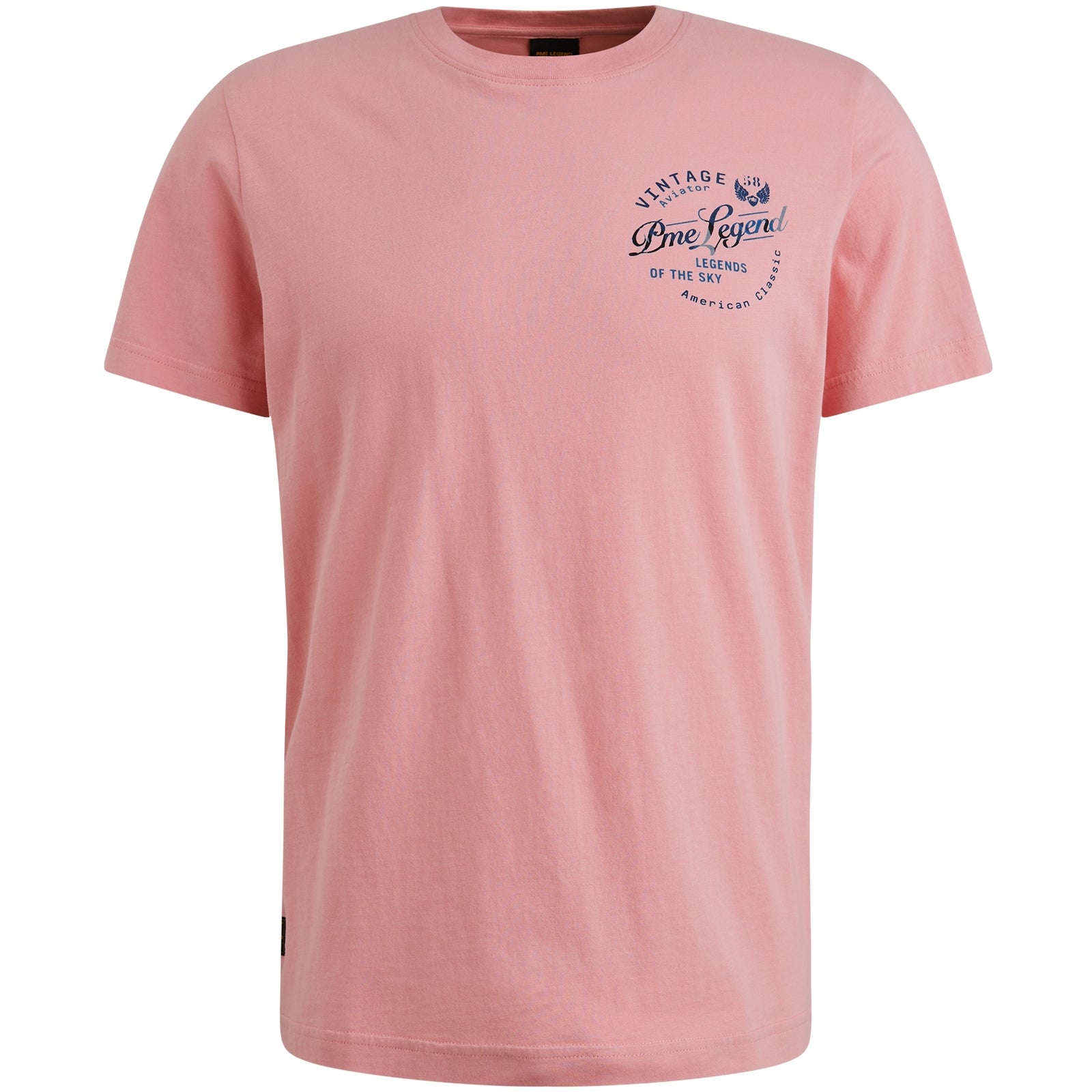 PME LEGEND Kurzarm Shirt Rundhals - Blush Quartz Pink - PTSS2504596-4038