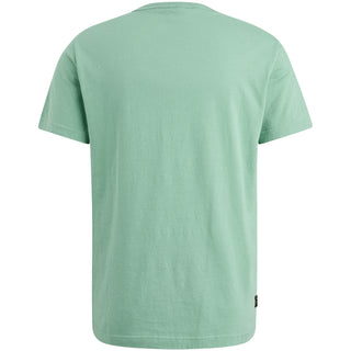 PME LEGEND Kurzarm Shirt Rundhals - Seafoam Horizon - PTSS2504596-5149