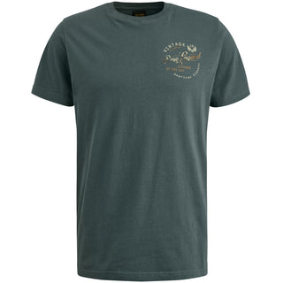 PME LEGEND Kurzarm Shirt Rundhals - Everglade Olive - PTSS2504596-9076