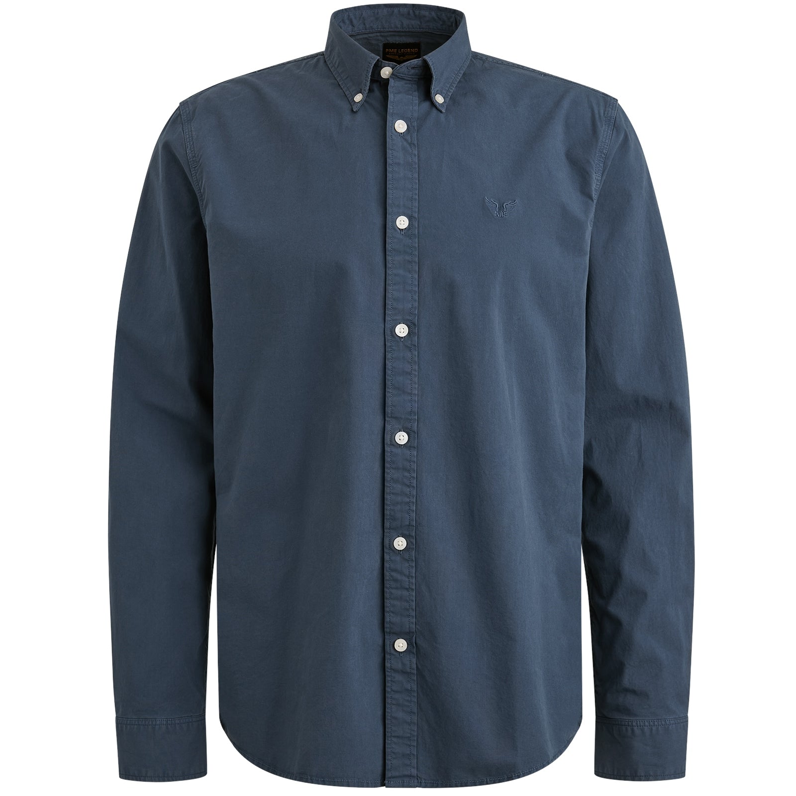 PME LEGEND American Classic Langarm Hemd - Indigo Shadow Navy - PSI2508044-5056