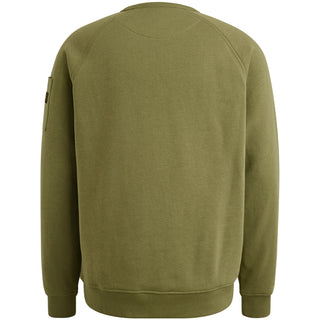 PME LEGEND Rundhals Pullover - Sage Drift Green - PSW2508453-6379