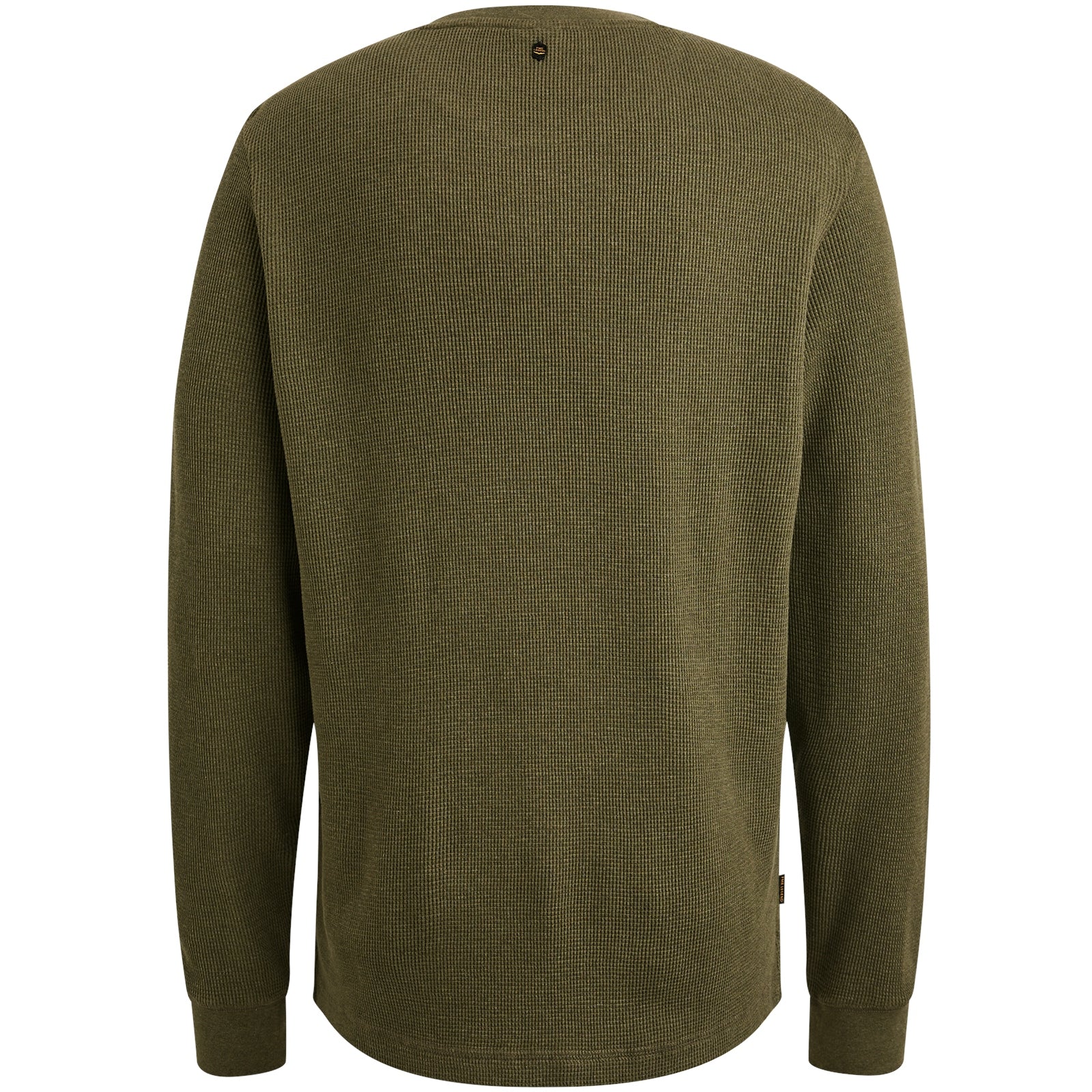 PME LEGEND Rundhals Strickpullover - Olive Grove Texture - PTS2508561-6416