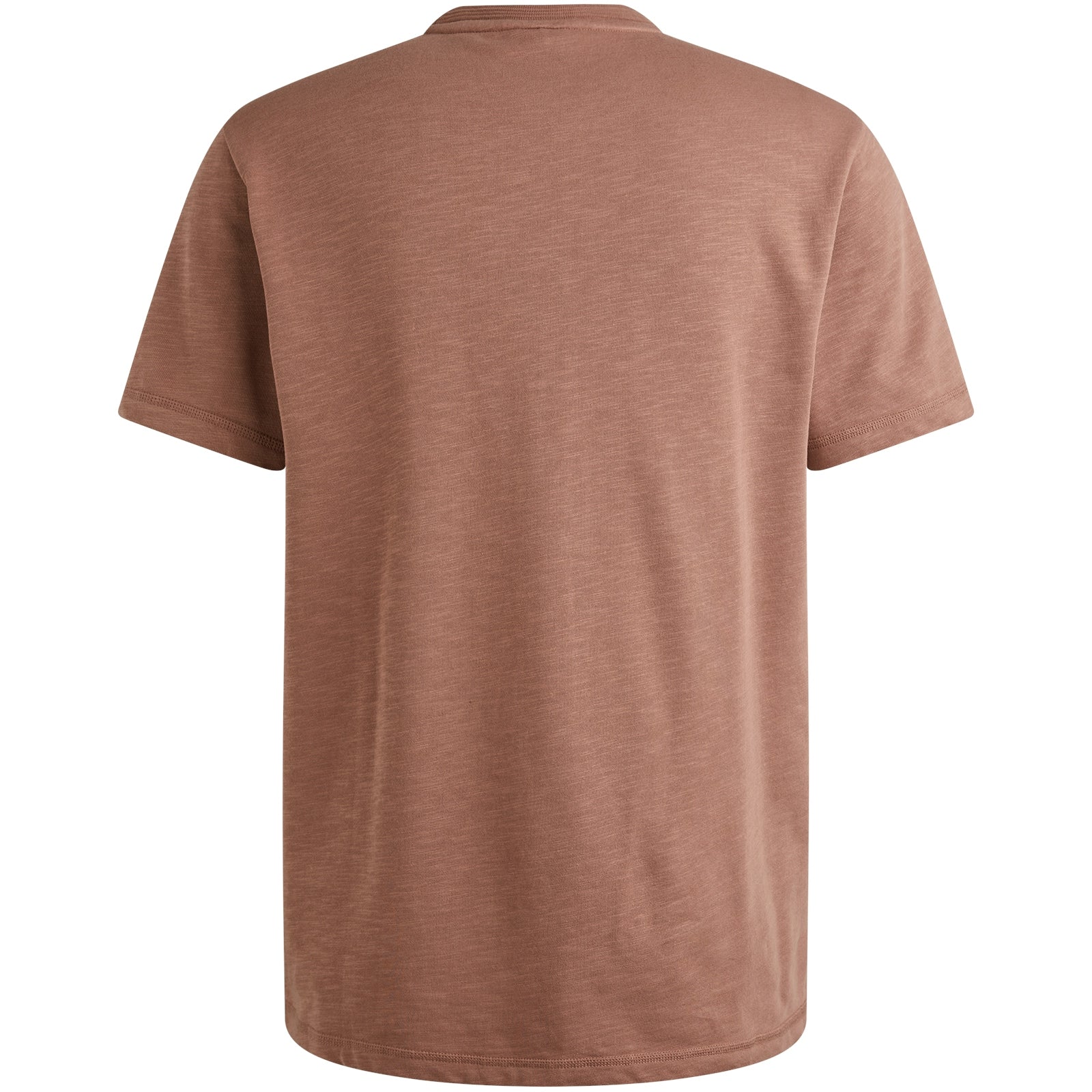 PME LEGEND Kurzarm Shirt Rundhals T-Shirt - Rosewood Heather - PTSS2509565-8202