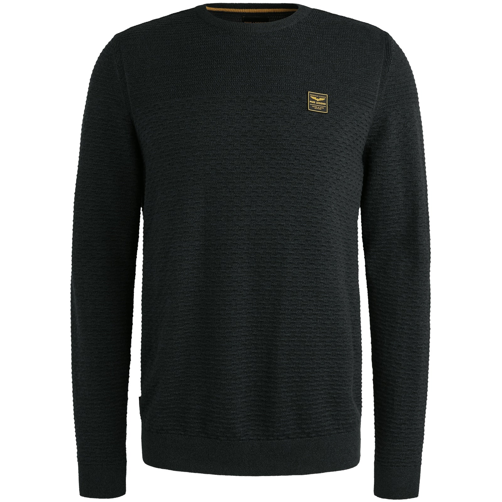 PME LEGEND Pullover Rundhals - Night Slate Blue - PKW2510300-5281