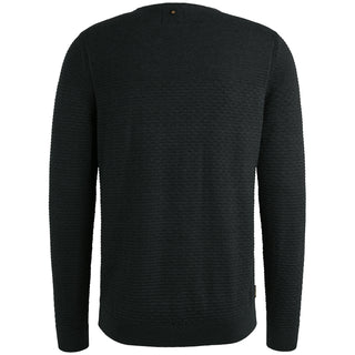 PME LEGEND Pullover Rundhals - Night Slate Blue - PKW2510300-5281