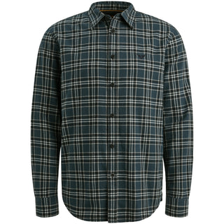PME LEGEND SLL Langarm Hemd - Ocean Plaid Navy - PSI2510201-5281