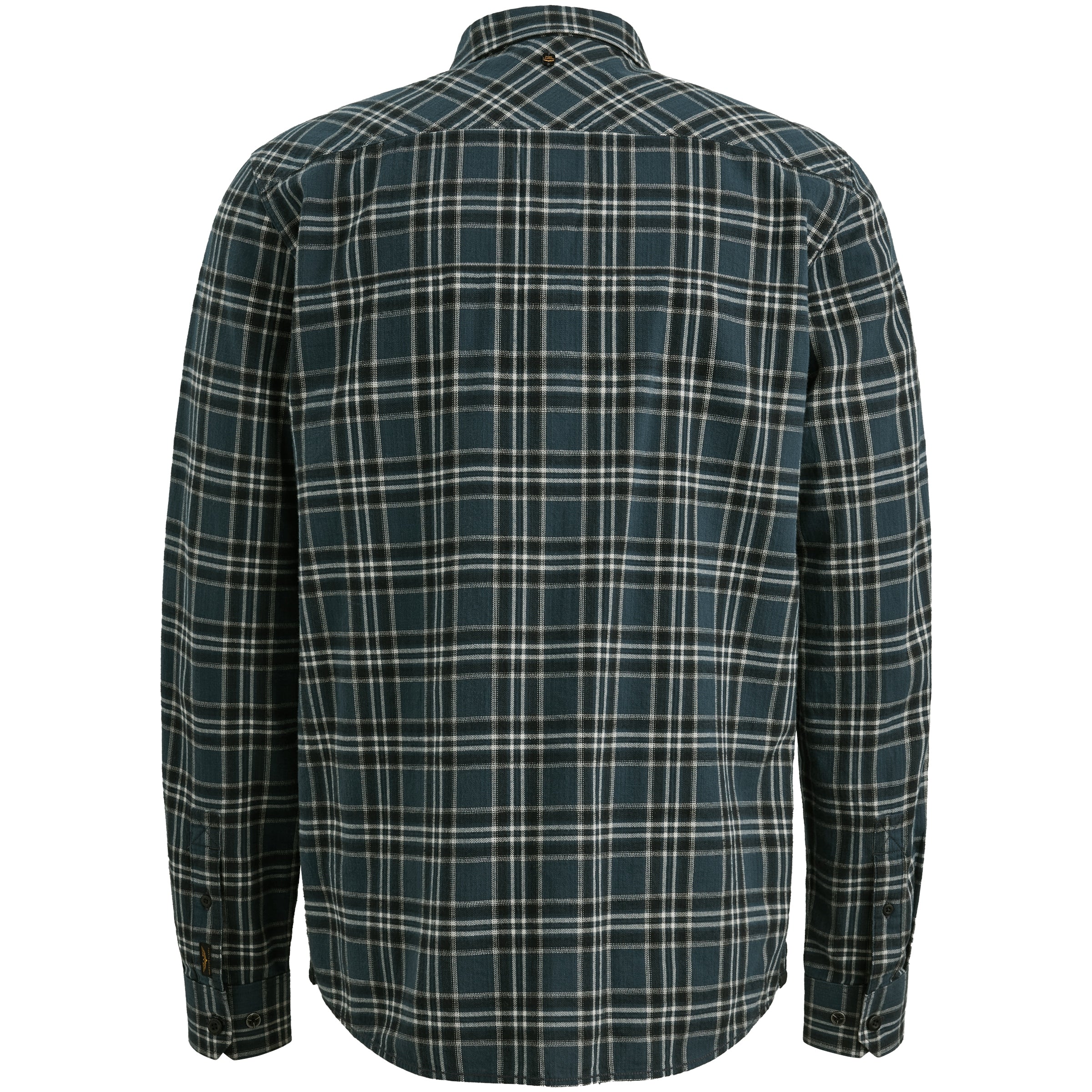 PME LEGEND SLL Langarm Hemd - Ocean Plaid Navy - PSI2510201-5281