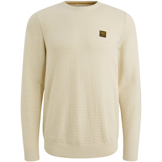 PME LEGEND Pullover Rundhals - Honey Oat Knit - PKW2510300-7013