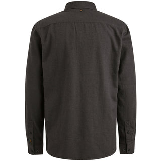 PME LEGEND SLL Langarm Hemd - Obsidian Charcoal - PSI2510202-9067
