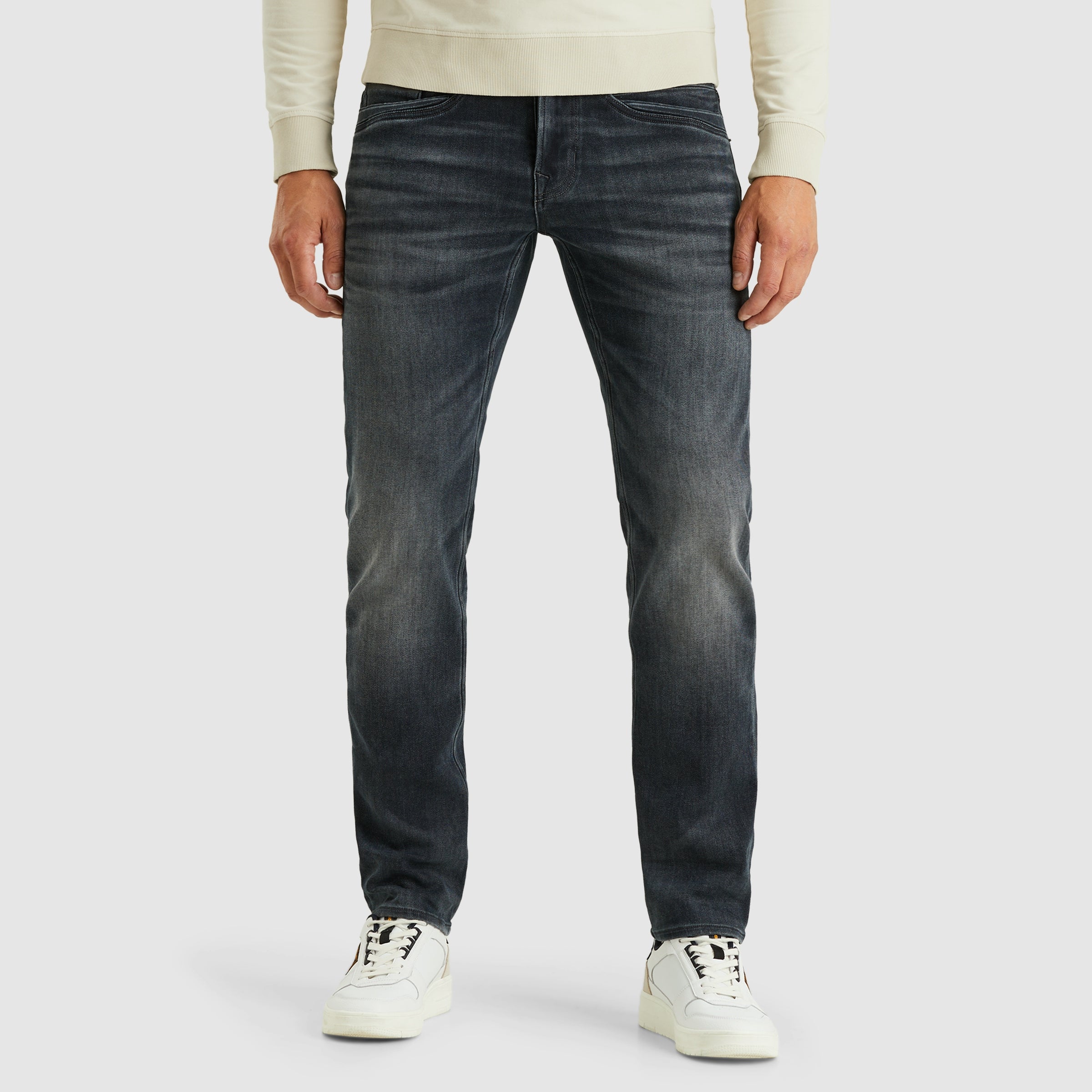 PME LEGEND SKYRAK Jog Denim - Shadow Slate Grey - PTR2510721-DGS