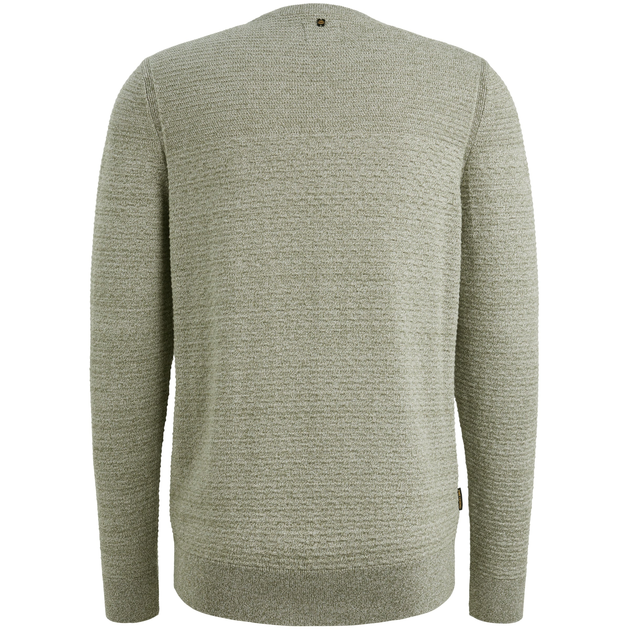 PME LEGEND Rundhals Strickpullover - Pine Heather Sage - PKW2511300-6213