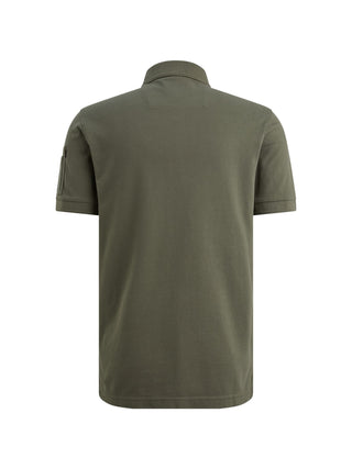 PME LEGEND Poloshirt - Deep Olive Khaki - PPSS2602899-6150