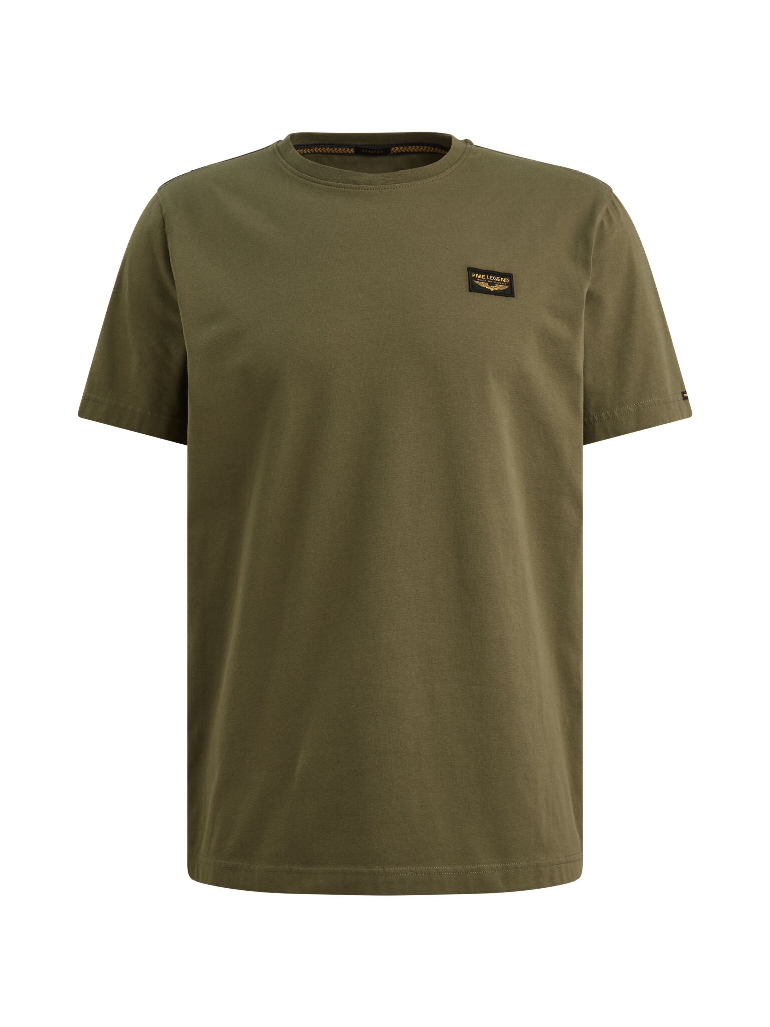 PME LEGEND American Classic Kurzarm Shirt - Umber Olive Green - PTSS2602599-6415
