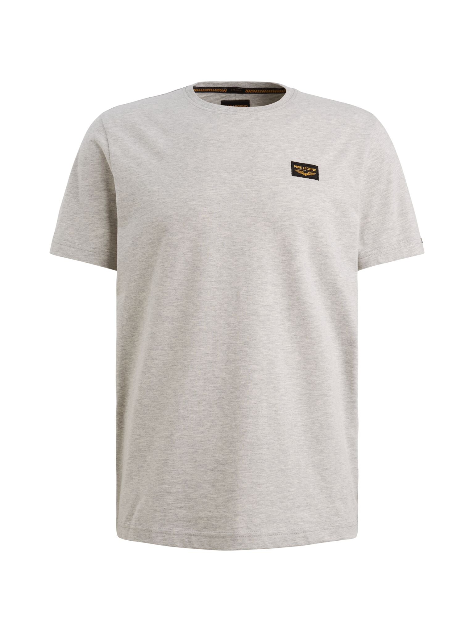PME LEGEND American Classic Kurzarm Shirt - Silver Mist Melange - PTSS2602599-921