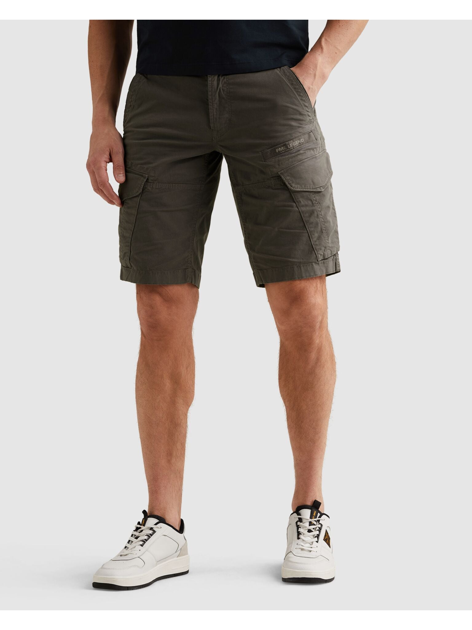 PME LEGEND NORDROP CARGO SHORTS turbulence PSH2604661-9117 - Stretch Twill von PME Legend