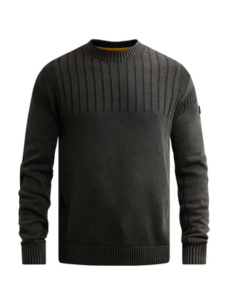 PME LEGEND Pullover Rundhals obsidian PKW2609328-9140
