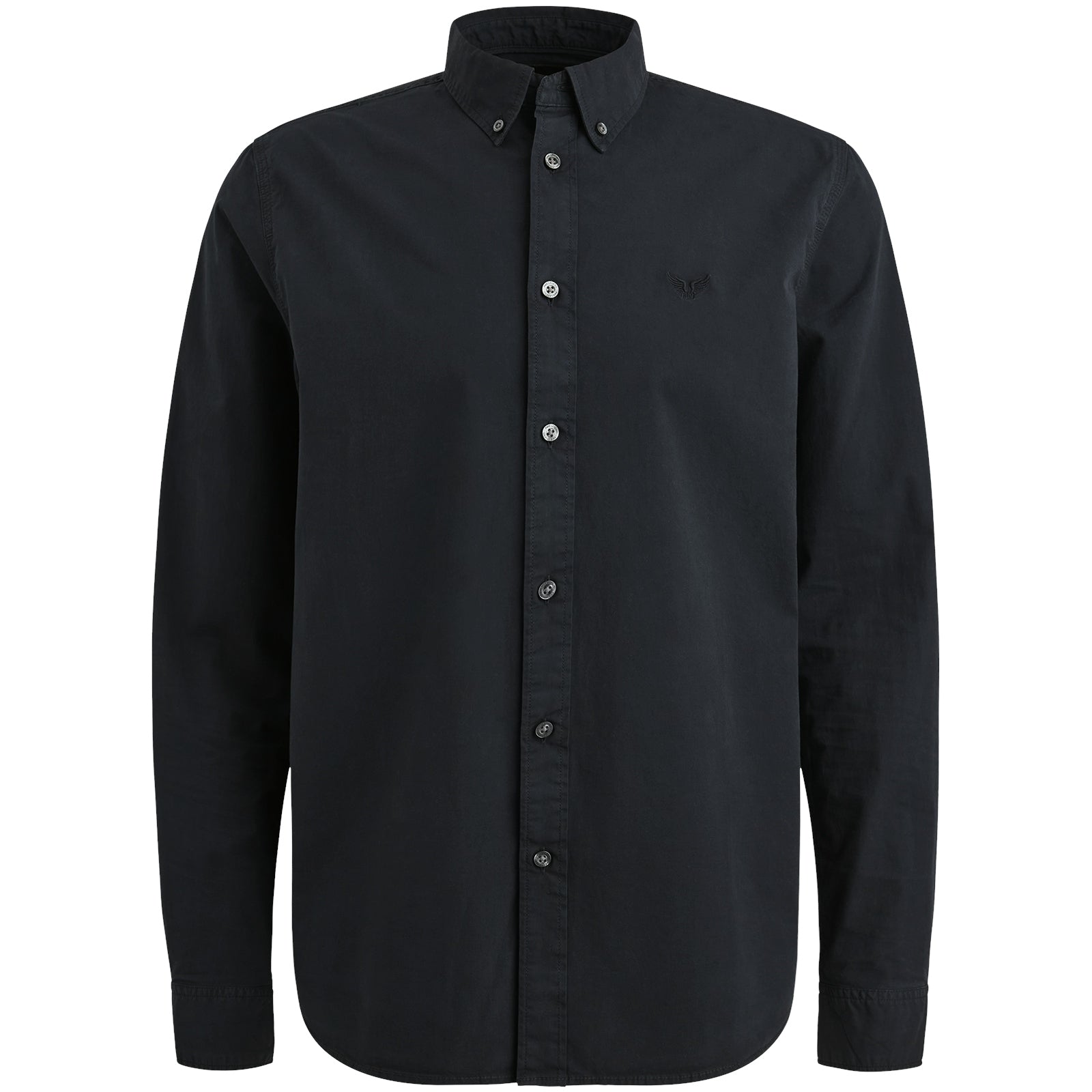 PME LEGEND salute Langarm Hemd - Midnight Obsidian - PSI000044-5281
