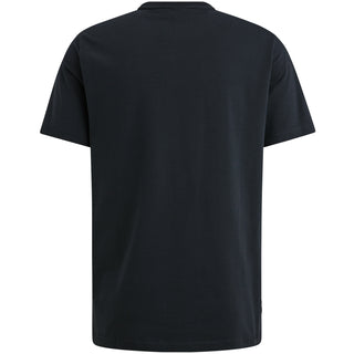 PME LEGEND Short Sleeve Rundhals T-Shirt - Midnight Navy Gold - PTSS0000588-5281