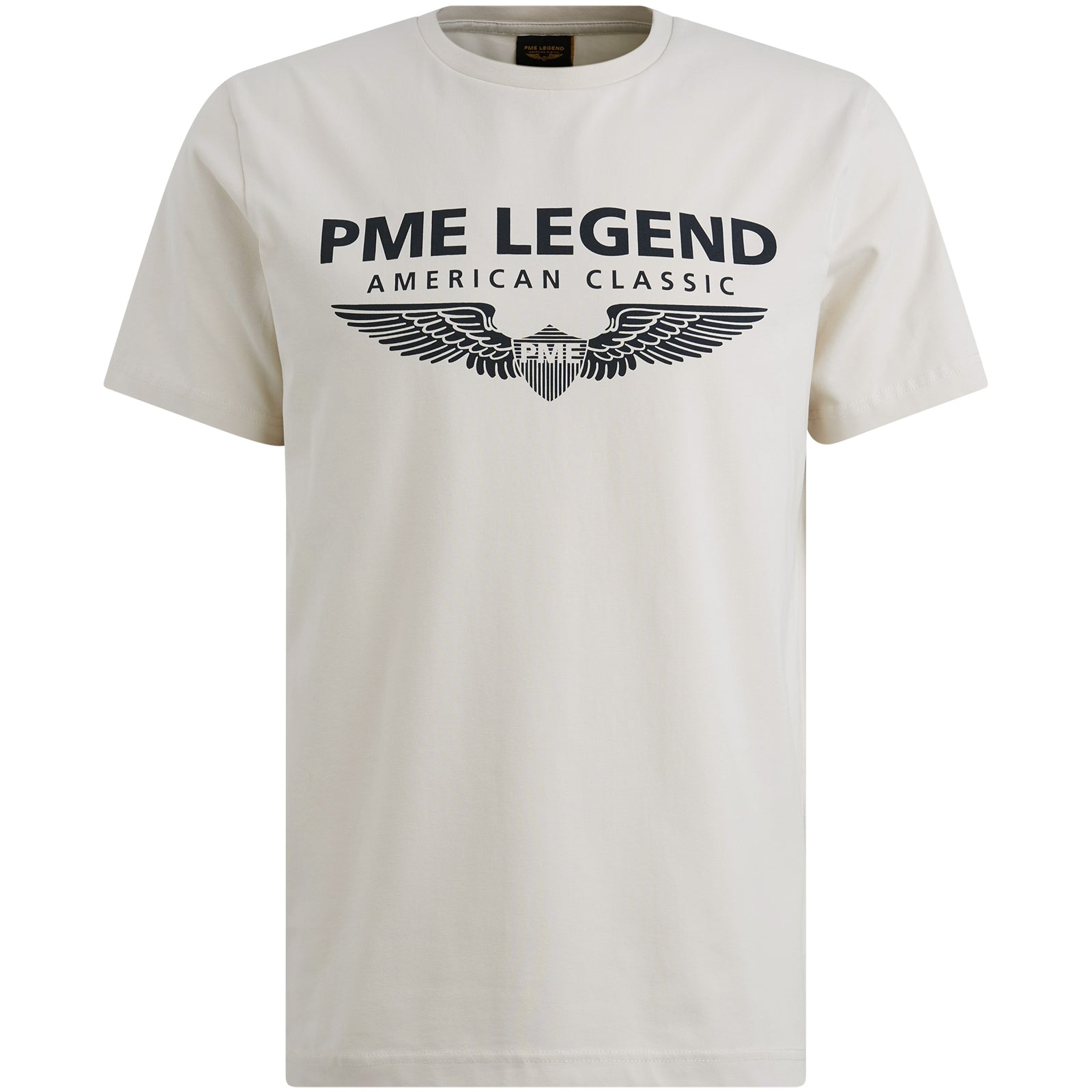 PME LEGEND Short Sleeve T-Shirt - Birch Cream Black - PTSS0000588-7011